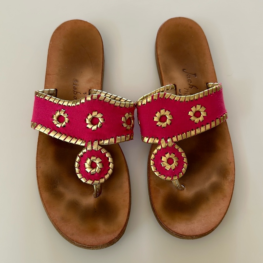 Jack Rogers thong sandals size 8